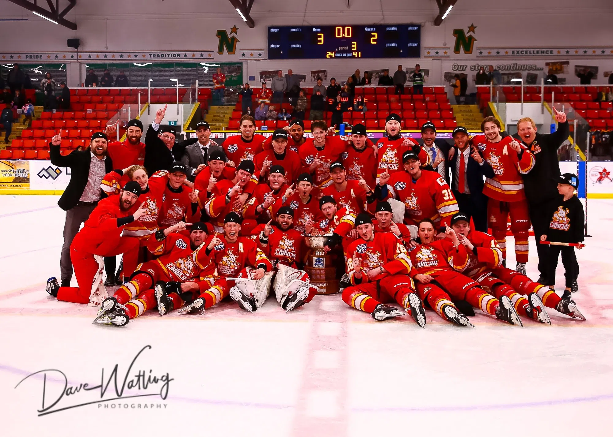 Calgary Canucks Sweep Whitecourt Wolverines In 2024 AJHL Final | Big ...