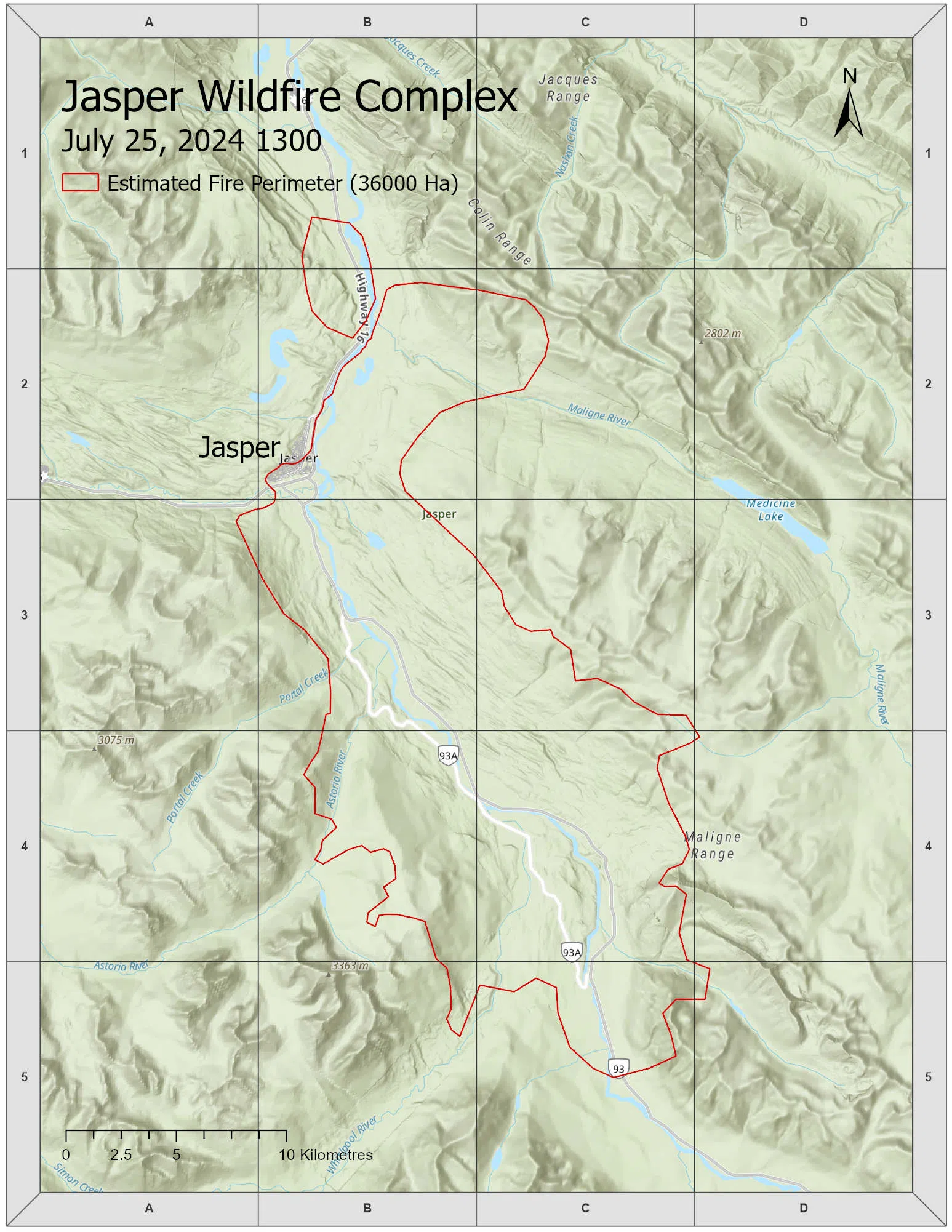 Jasper Complex Wildfire update - July 26