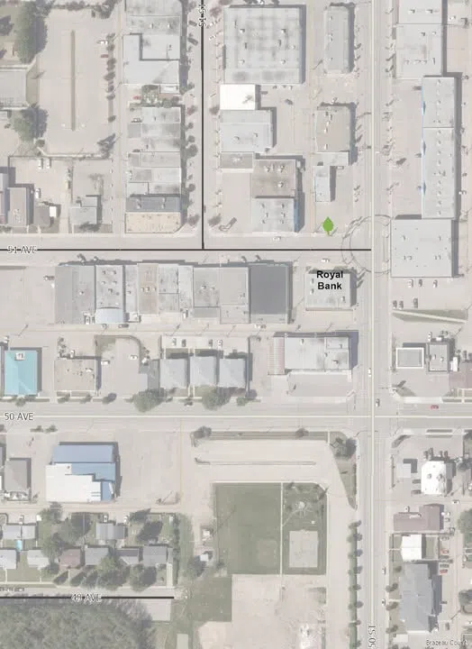 Tree removal work schedule for Drayton Valley