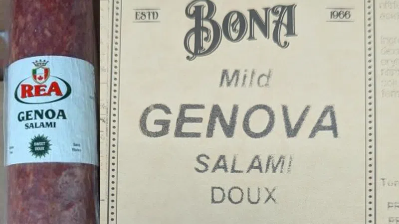 Multiple salami variations recalled due to salmonella