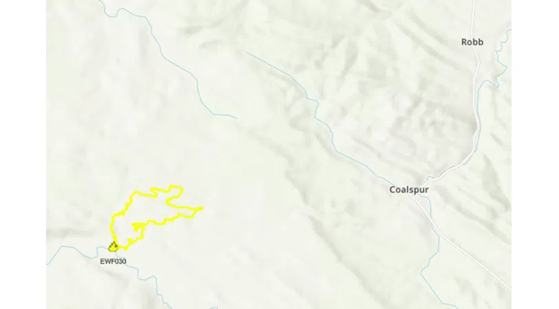 Robb and Mercoal evacuation advisory cancelled: Fire 'being held'