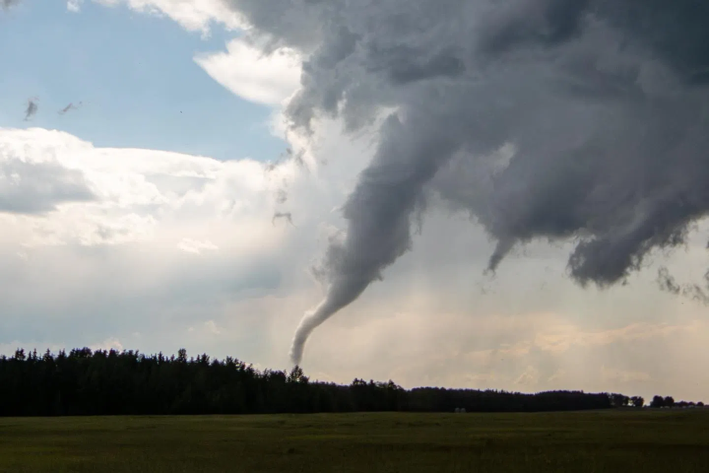 Tornado watch ended for Drayton Valley, Brazeau, and other areas