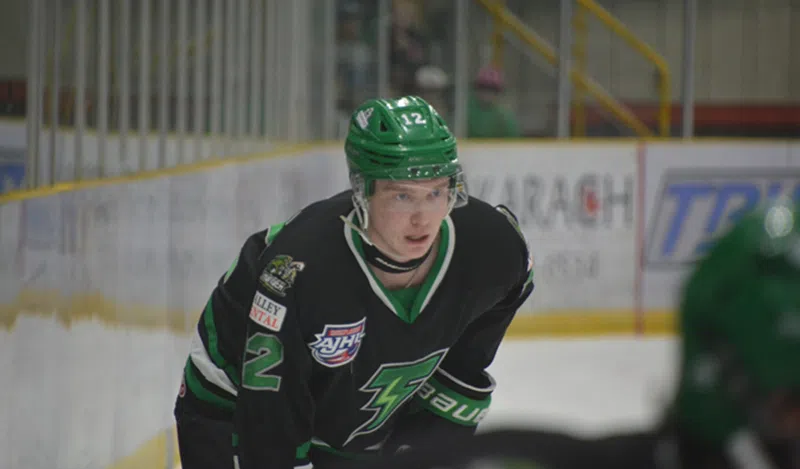 Drayton Valley Thunder defenceman Taynton Lavender drafted to Canada West roster for World Junior A Challenge