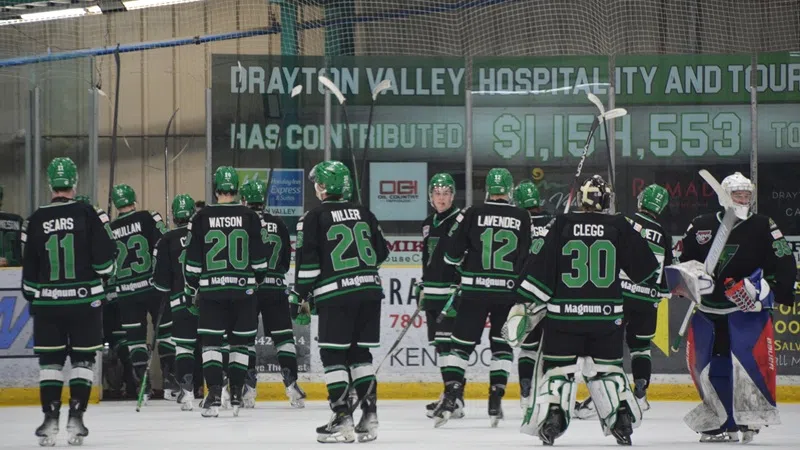 Drayton Valley Thunder fall 5-2 to visiting Whitecourt Wolverines