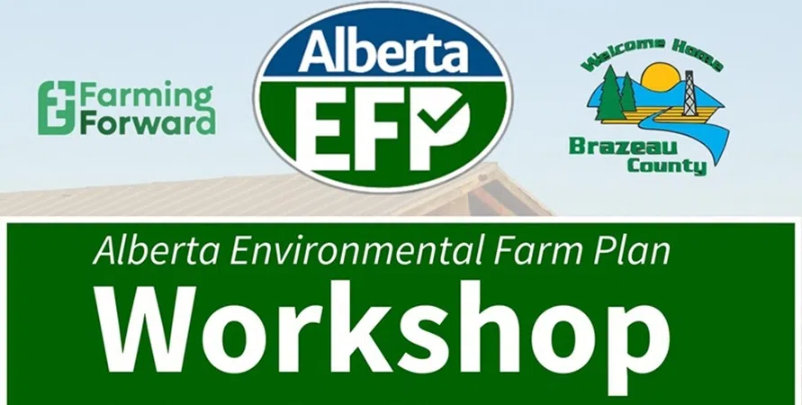 Environmental Farm Plan Workshop coming to Drayton Valley