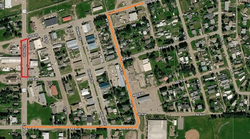Road closure on 52 Street scheduled for Oct. 20 in Thorsby
