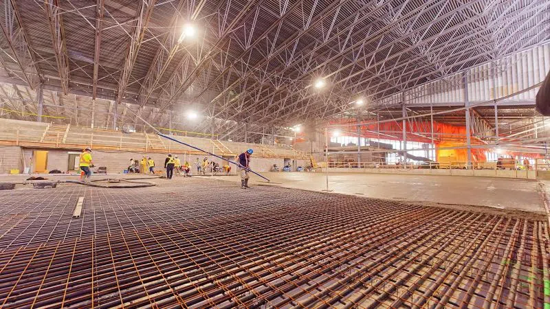 P.A Celebrates Milestone In Aquatics and Arena Project