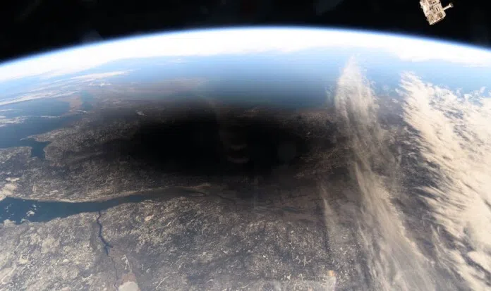 Astronauts Capture Stunning Eclipse Views from ISS
