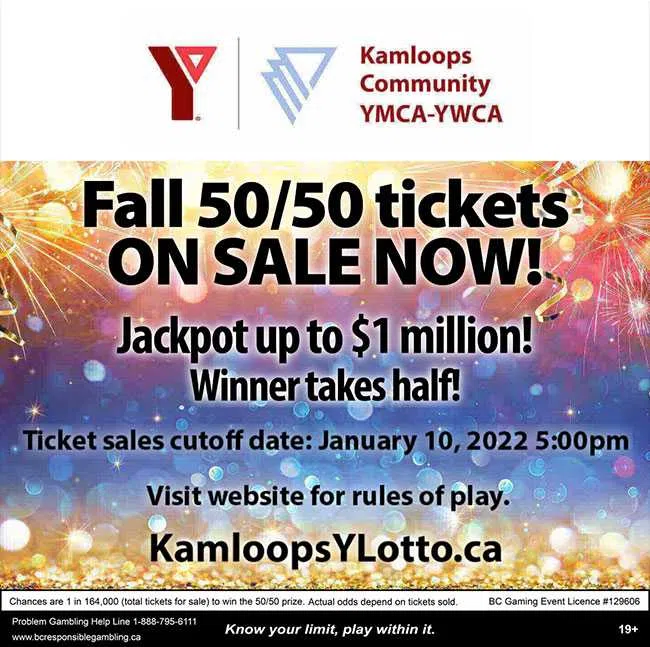 Kamloops Y Fall 50/50 Lotto