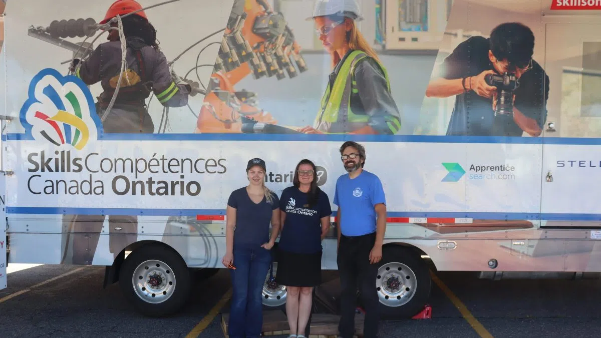 Skills Ontario skilled Trades and Tech Truck at Cobden Fair