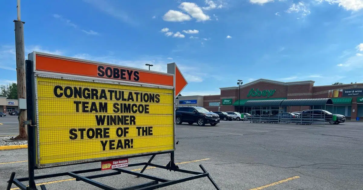 COMMUNITY SPOTLIGHT: Simcoe Sobeys named store of the year