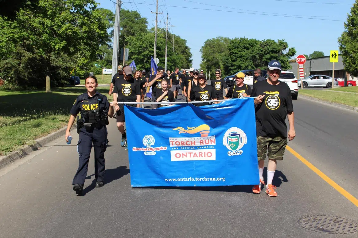 Special Olympics Torch Walk travels through Simcoe today NorfolkToday.ca