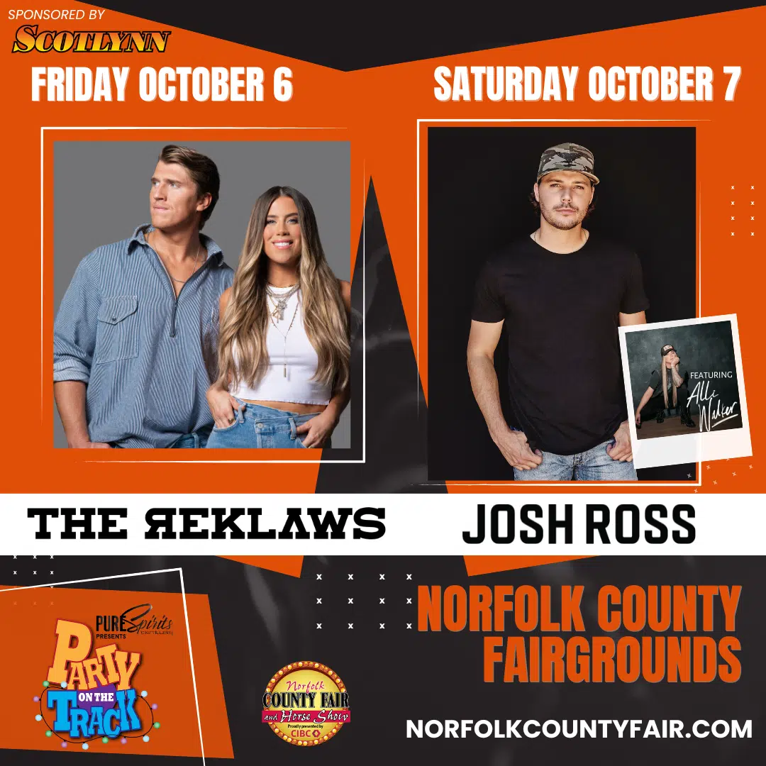 Concert headliners announced for Norfolk County Fair NorfolkToday.ca