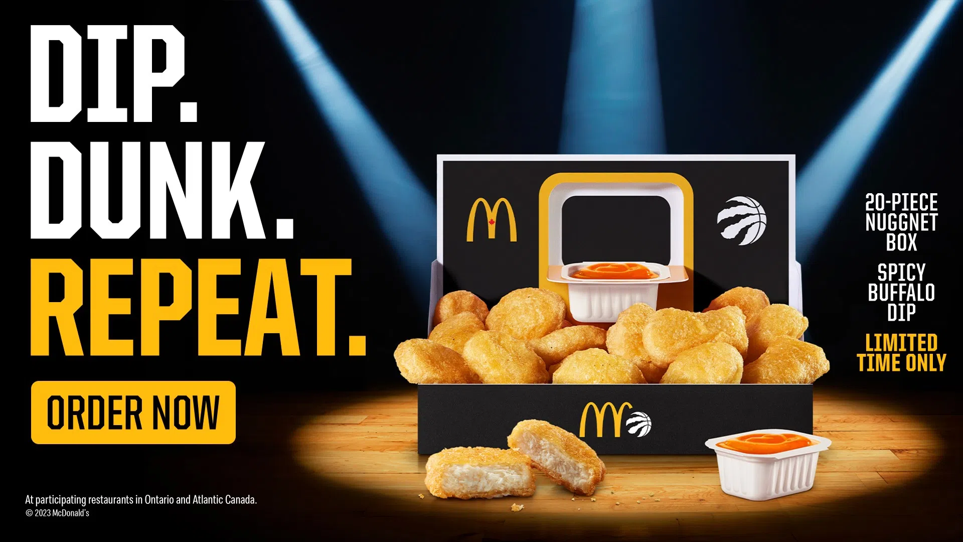 McDonald’s $25 Gift Card Giveaway – Raptors McNugg-nets