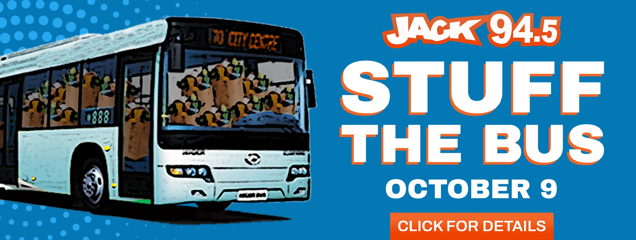 Feature: https://www.jack945.com/jack-94-5-stuff-the-bus/