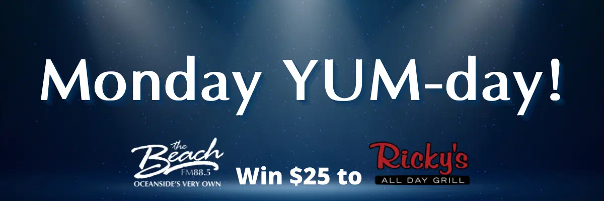 Monday YUM-Day – WIN $25 to Ricky’s All Day Grill!