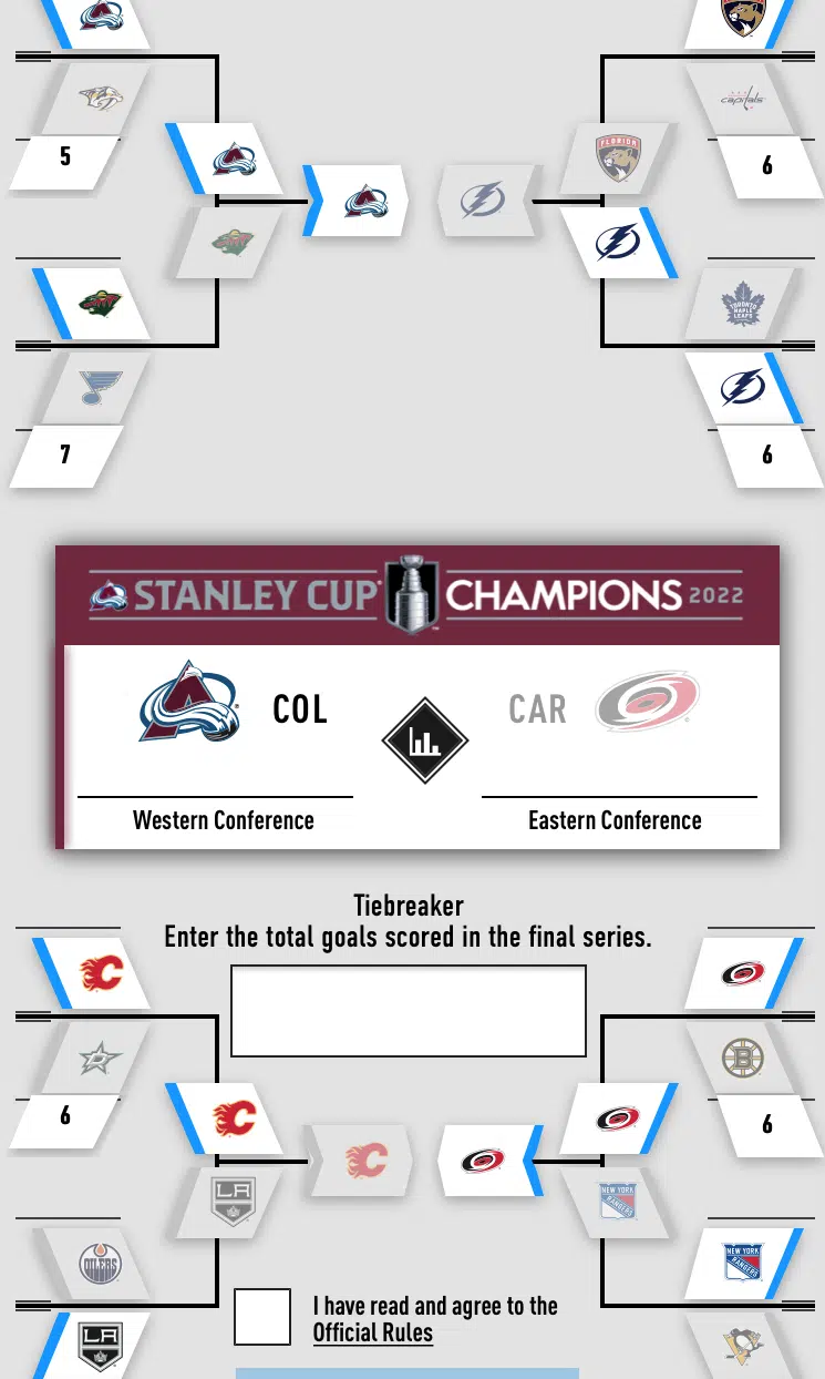 Matt's NHL Playoff Bracket