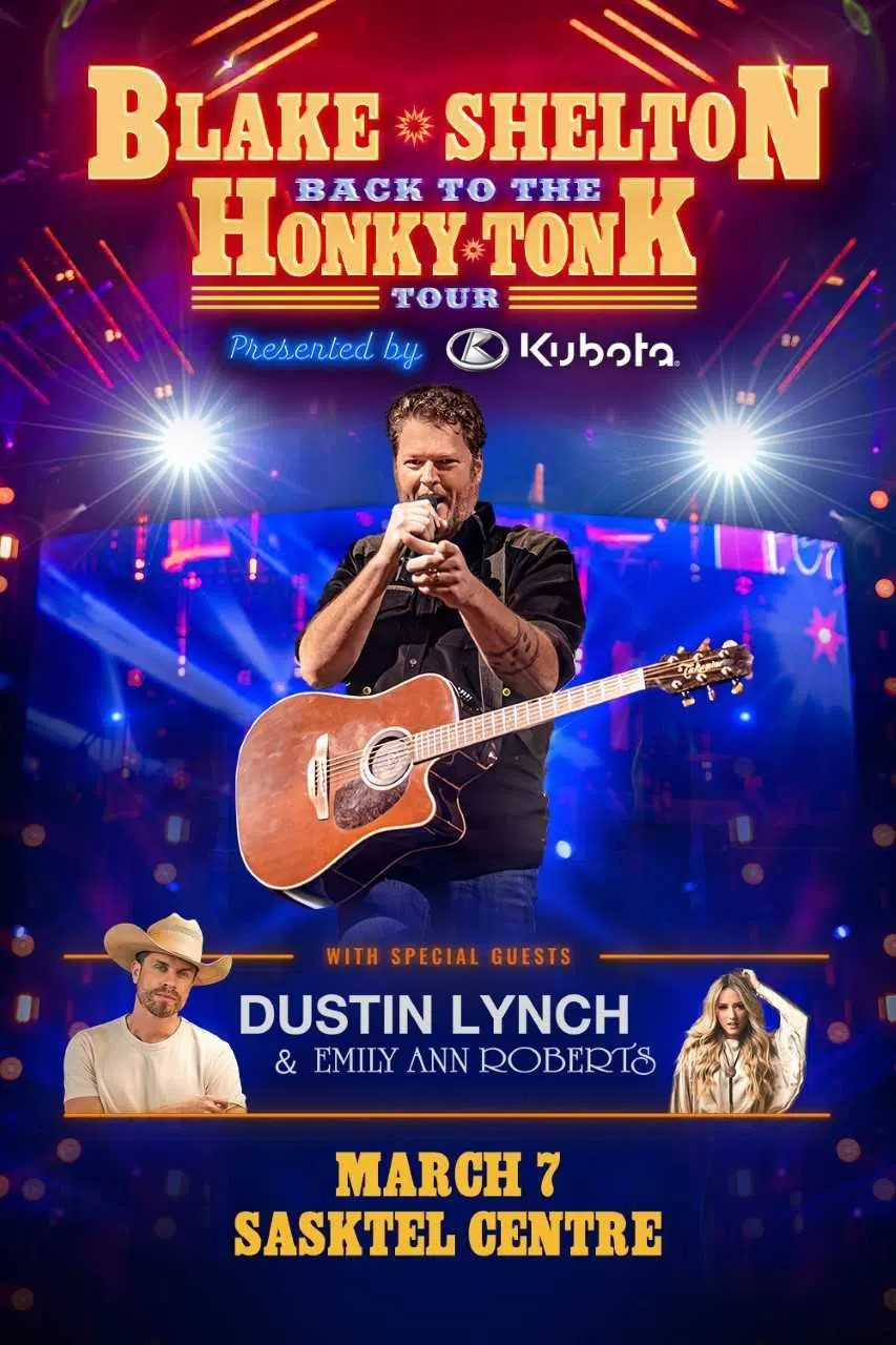 Blake Shelton Concert Announcement!!!!