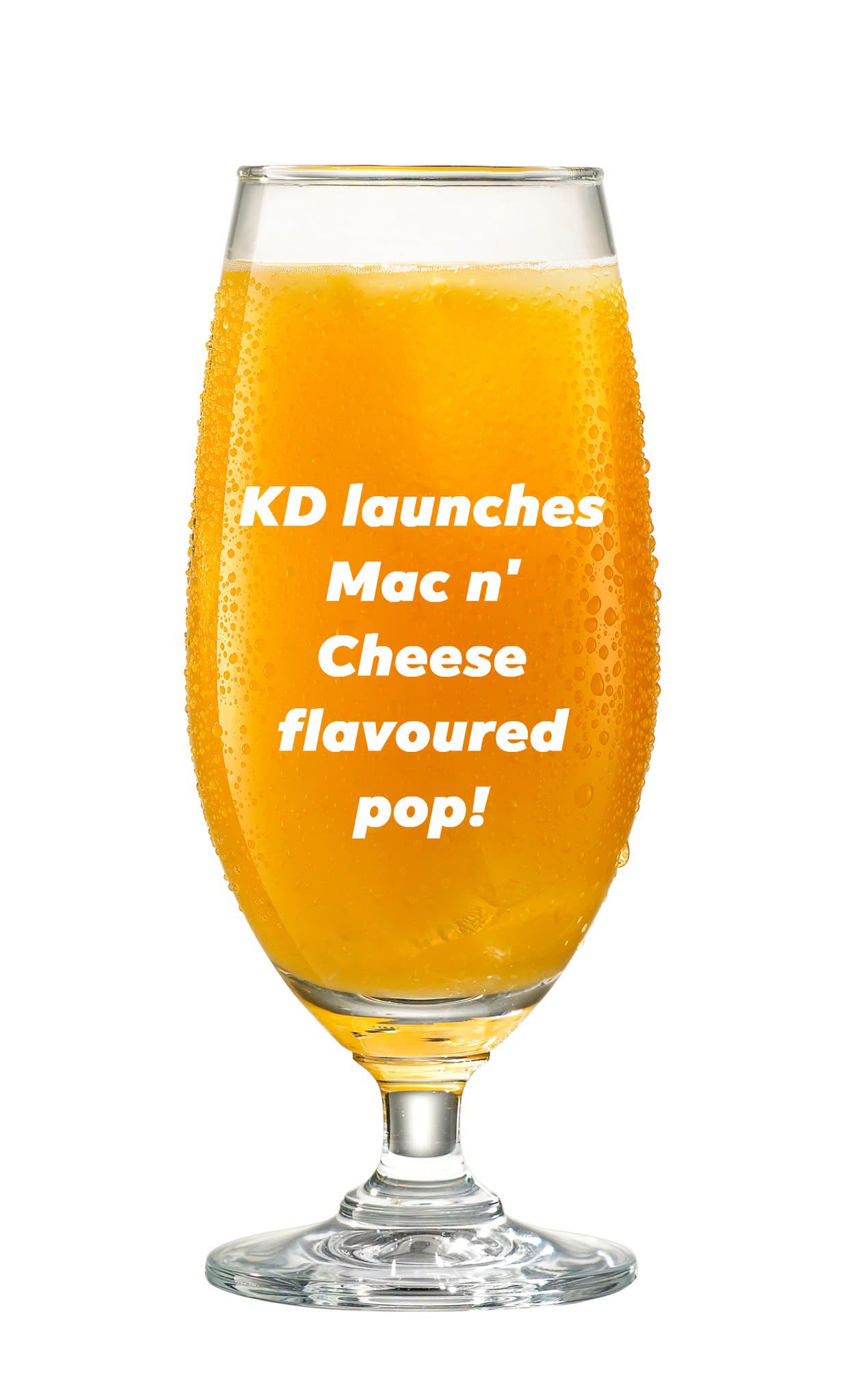 Kraft Dinner Flavoured Cream Soda!?