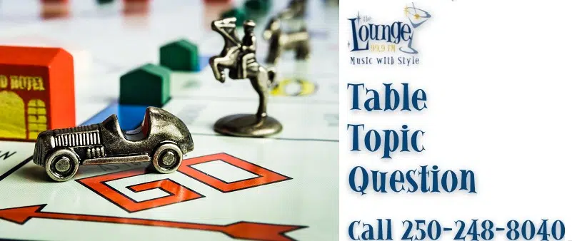 Table Topic Question: Wednesday Aug 23