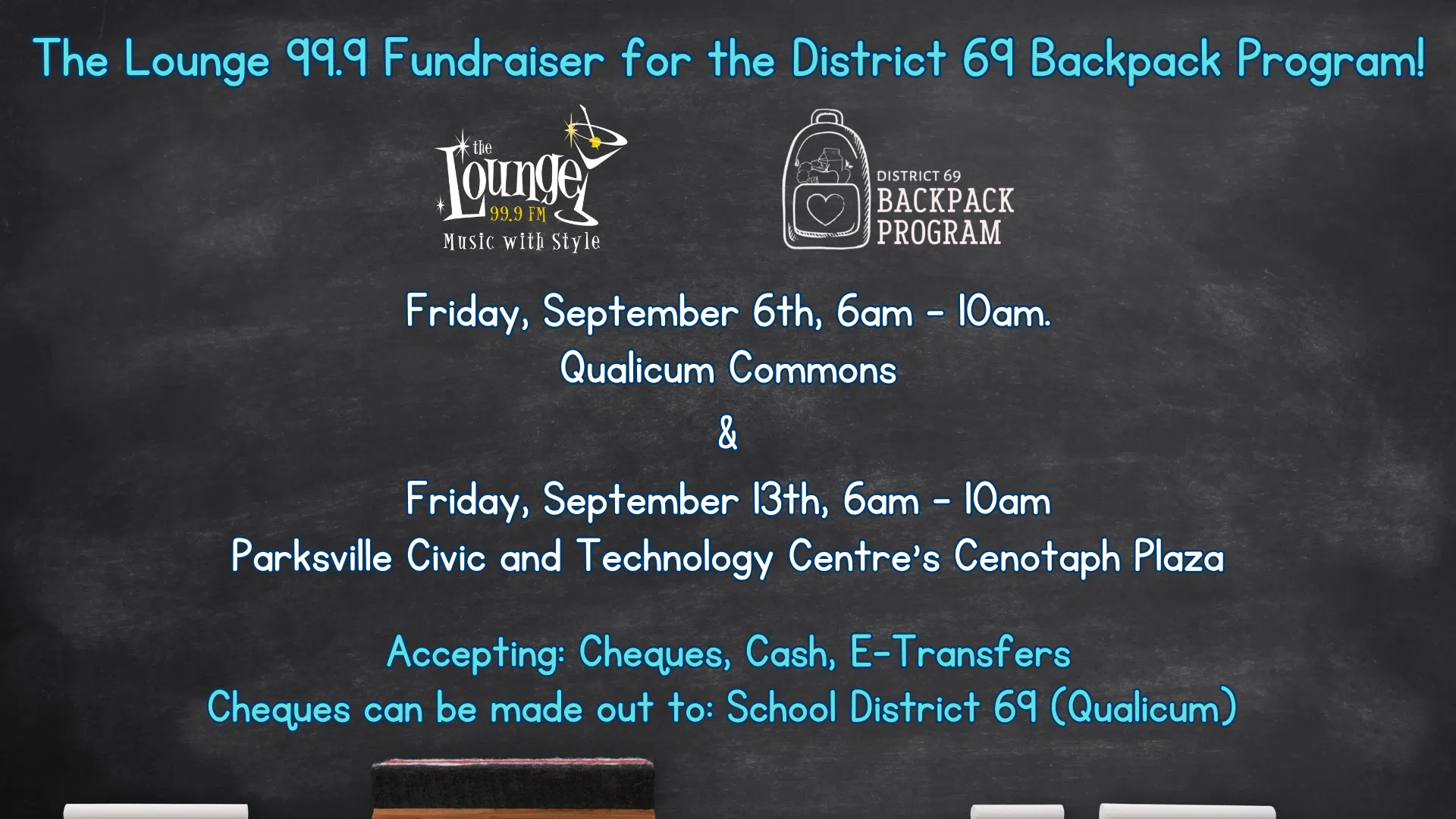 Lounge Fundraiser District 69 Backpack Program