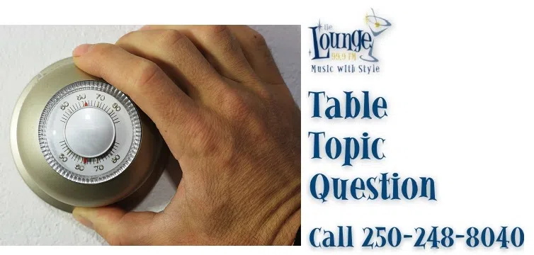 Table Topic Question: Tuesday Sept. 12