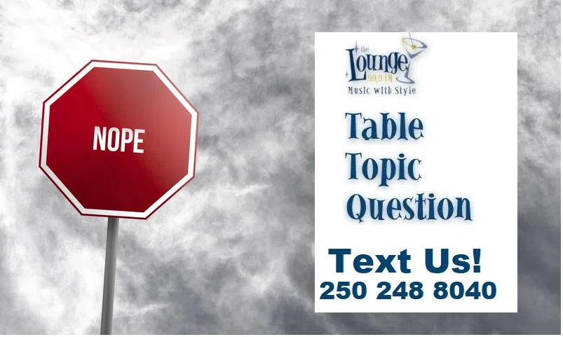 Table topic Question: Friday August 15