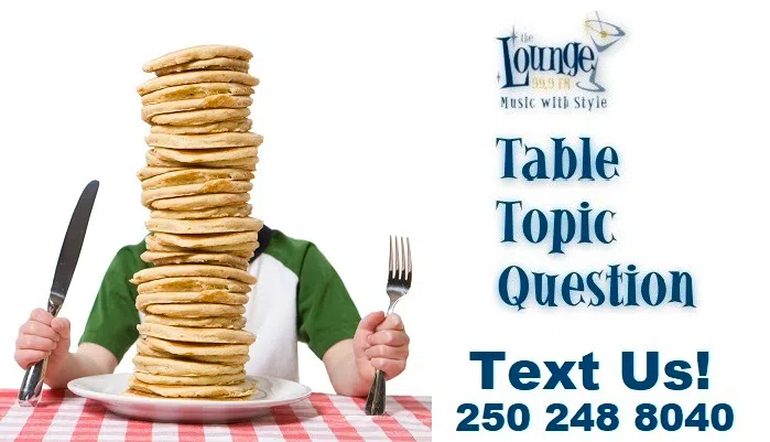 Table Topic Question: Friday September 26