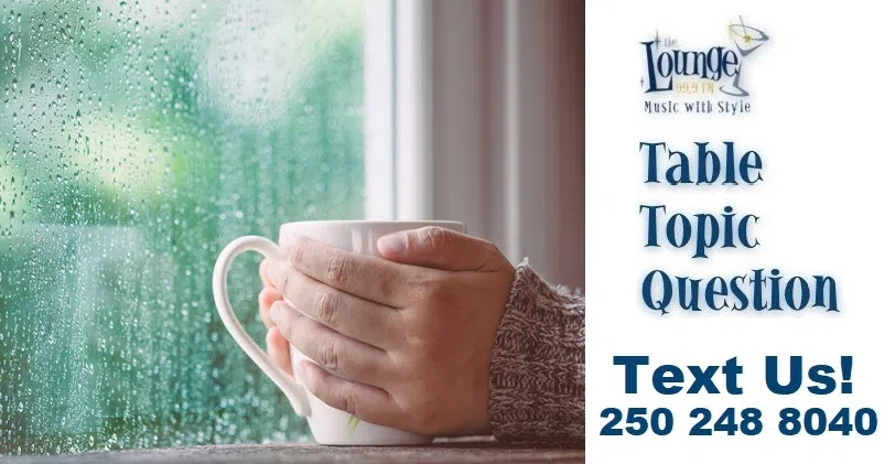 Table Topic Question: Friday December 5