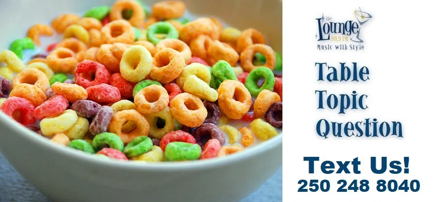 Table Topic Question" Thursday March 5