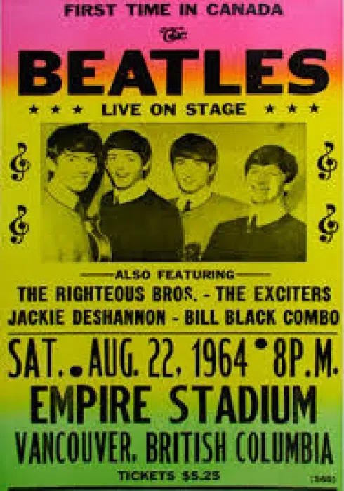 54 Years Ago The Beatles Play Empire Stadium