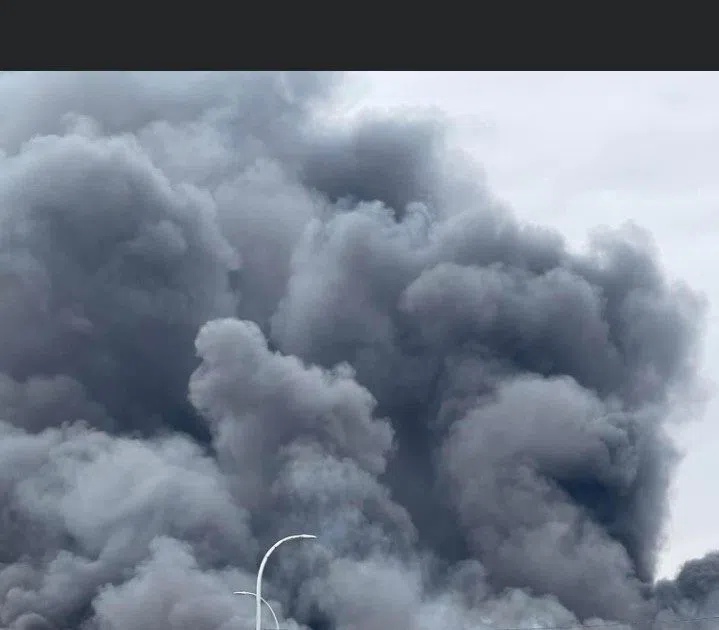 BIG FIRE IN VEGREVILLE ON MONDAY 840 CFCW AM