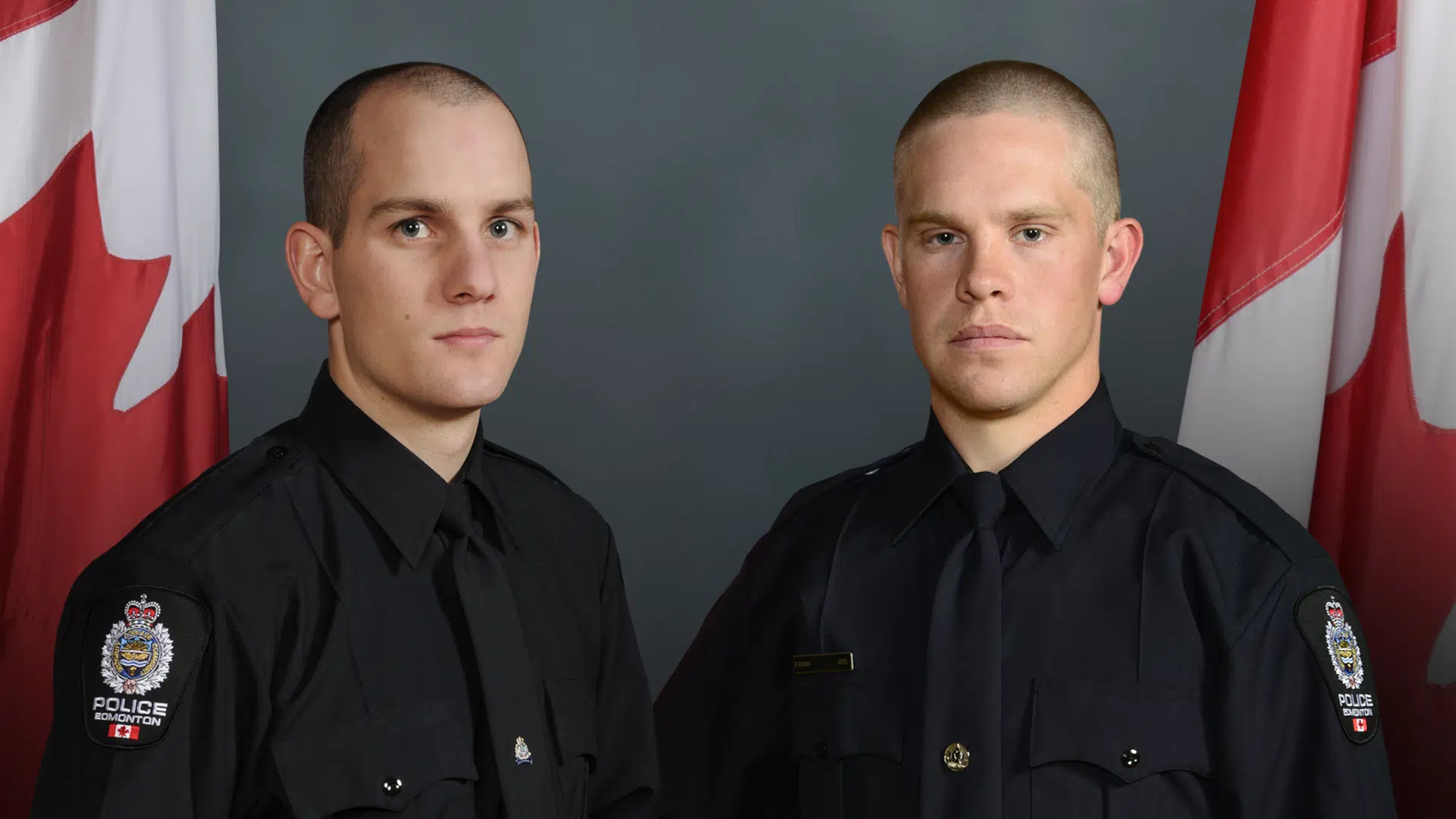 REGIMENTAL FUNERAL HAPPENING TODAY FOR EDMONTON POLICE CONSTABLES KILLED IN THE LINE OF DUTY