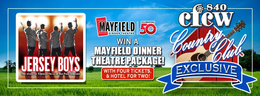 Feature: https://cfcw.com/promo/country-club-may-exclusive-mayfield-dinner-theatre-package/
