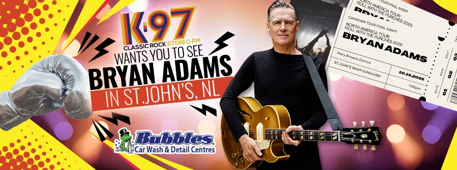 See Bryan Adams in St. John’s