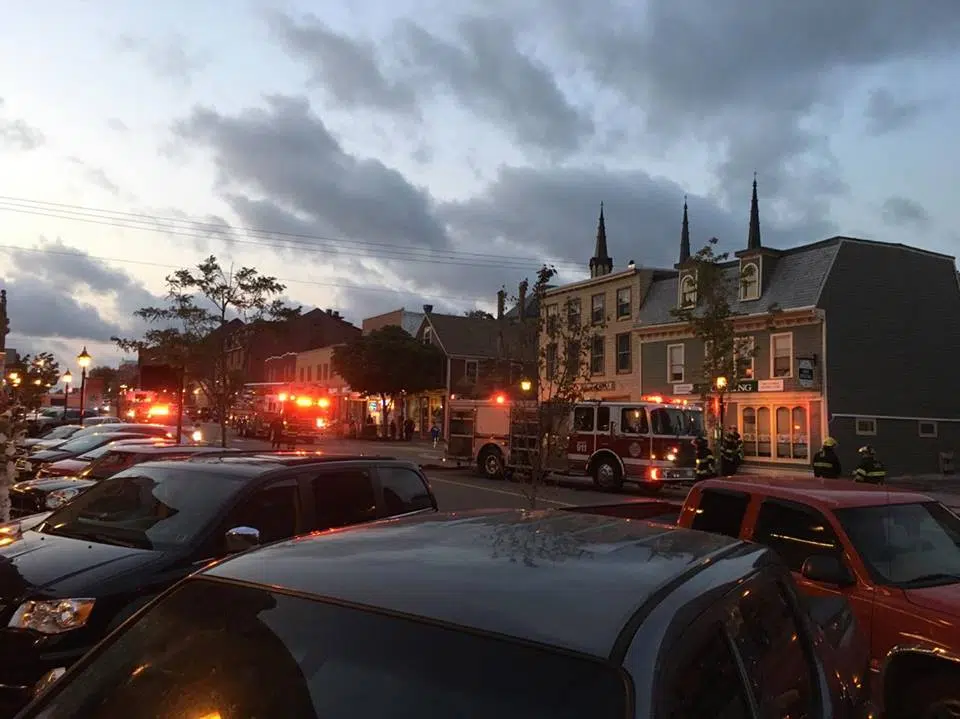 Small fire breaks out in downtown restaurant in Charlottetown