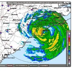 Hurricane Florence is lashing the North Carolina coast
