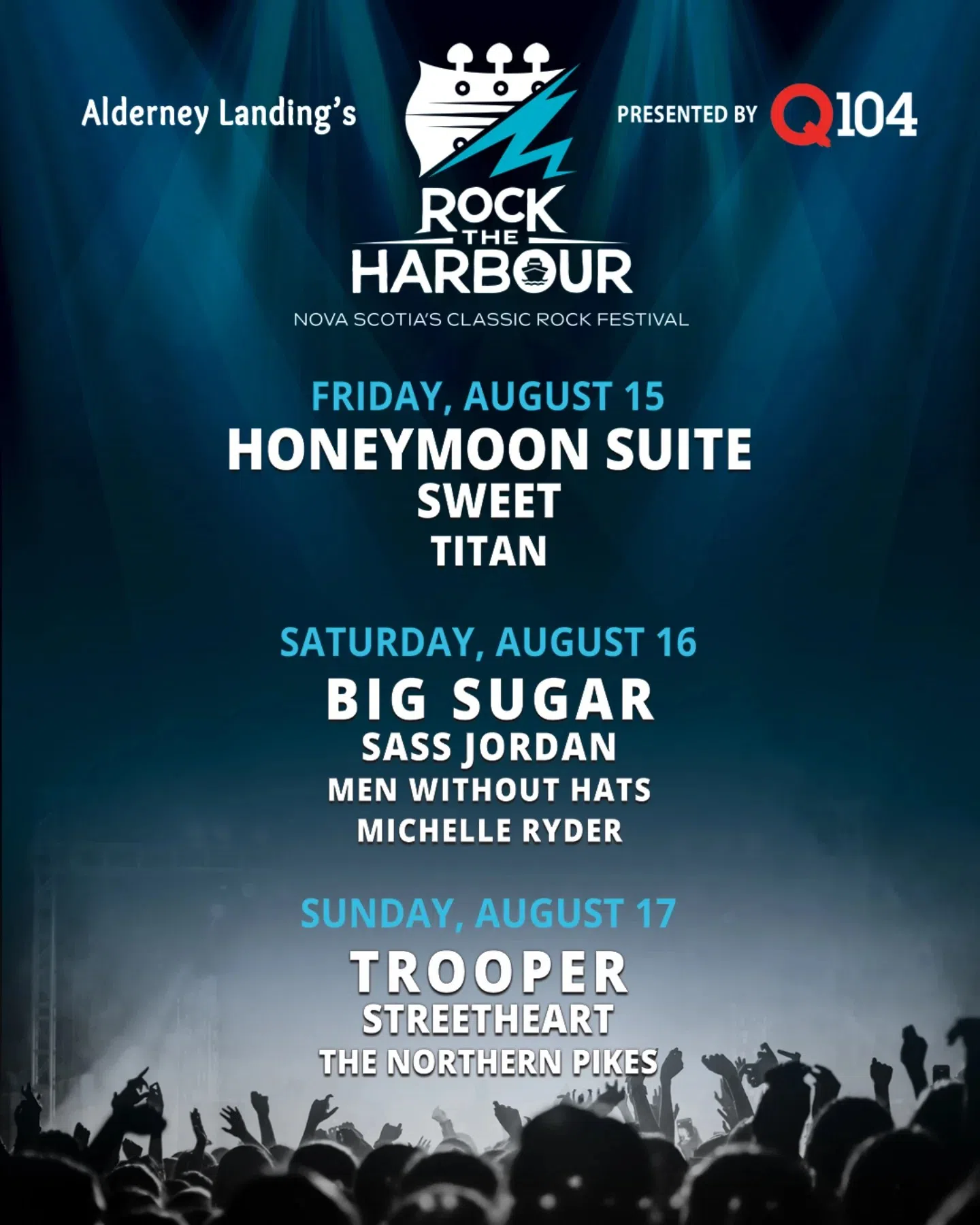 Q104 presents rock the harbour 2025 q104 the home of rock and roll