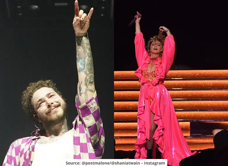 Could a Shania Twain/Post Malone Collaboration Be Coming?!