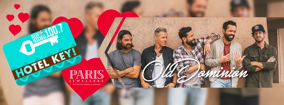 Hotel Key with Old Dominion and Paris Jewellers