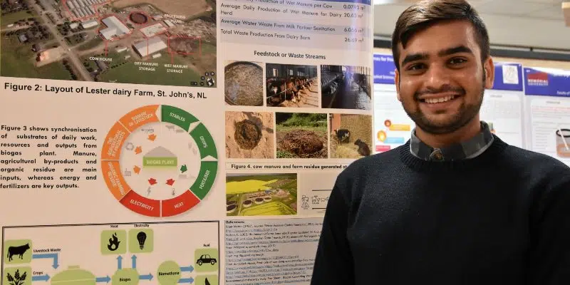 Engineering Student Plotting Path Between Farm Waste And Fuel