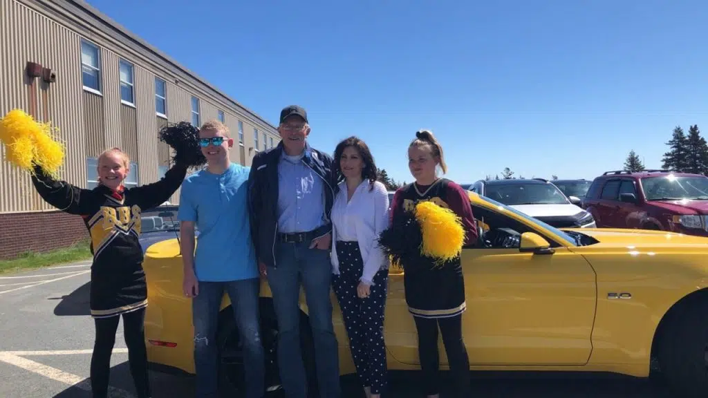 Cape Broyle Student Celebrates 100 Per Cent Attendance VOCM