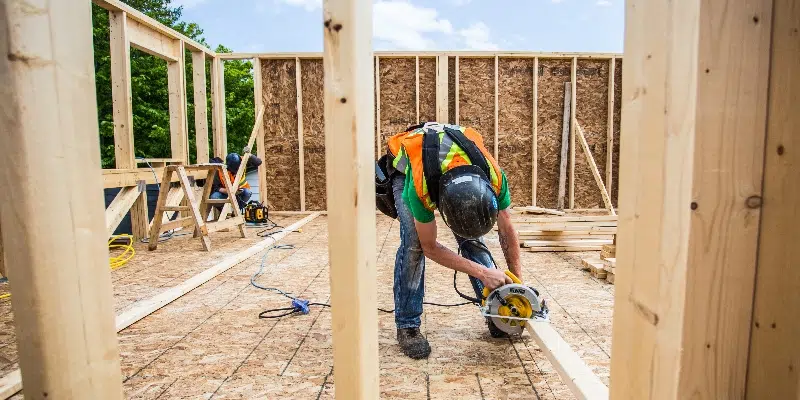 Construction Project Building Houses and Skill Sets for Young People