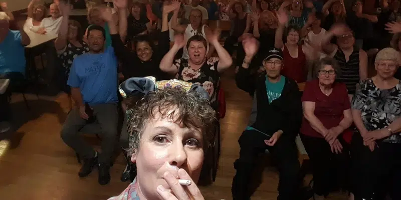 Lightning Strikes Venue During Comedy Show