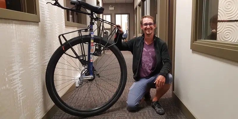 Big Wheel Keeps on Turning: Unicyclist Finishes Cross-Canada Trip