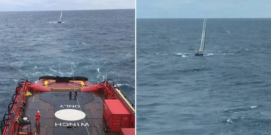 Coast Guard Applauds Crews for Rescue of Sailboat Off NL Coast