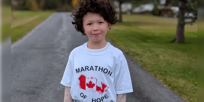 Boy Trades Candy for Donations to Support Terry Fox