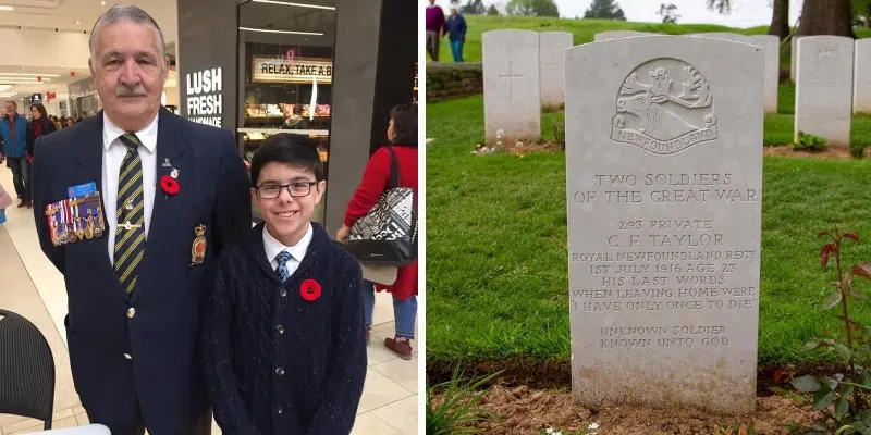 Young Poppy Campaign Volunteer Remembers Family Members Who Served