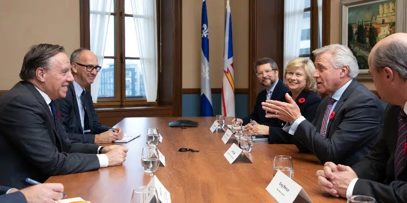Joint Projects Discussed at Meeting of NL and Quebec Premiers