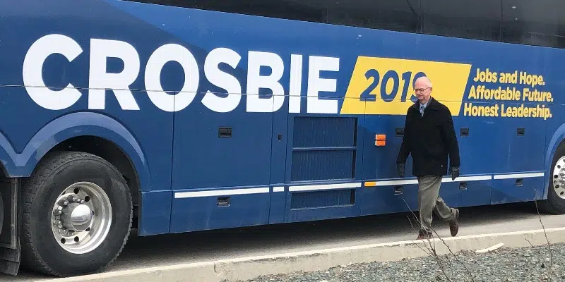 Crosbie Confident on Continuing as PC Leader into Next Election